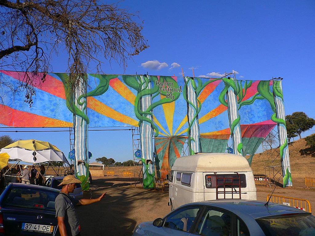 Festival gates, Boom 2006