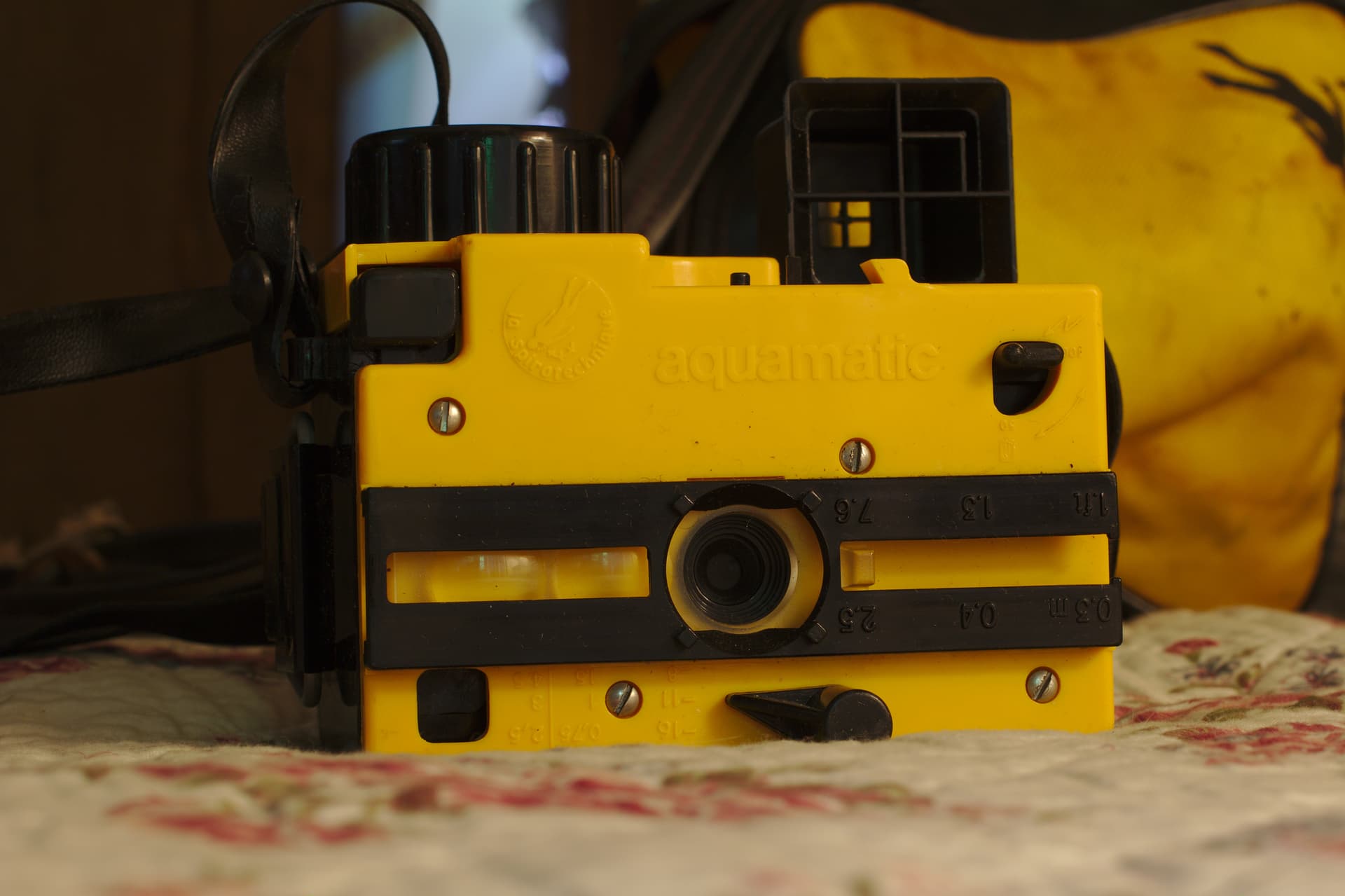 An Aquamatic underwater camera by La Spirotechnique