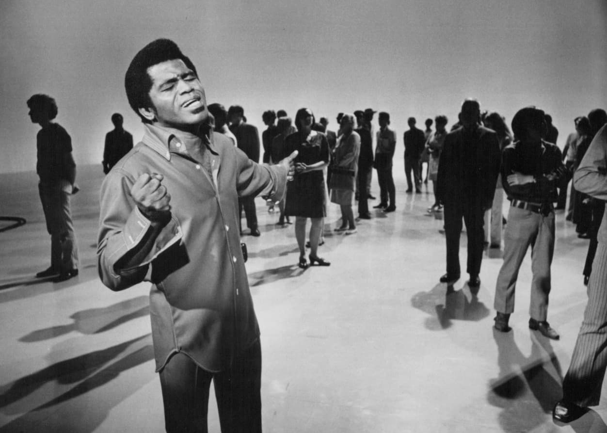 James Brown on the ABC television programme The Music Scene in 1969