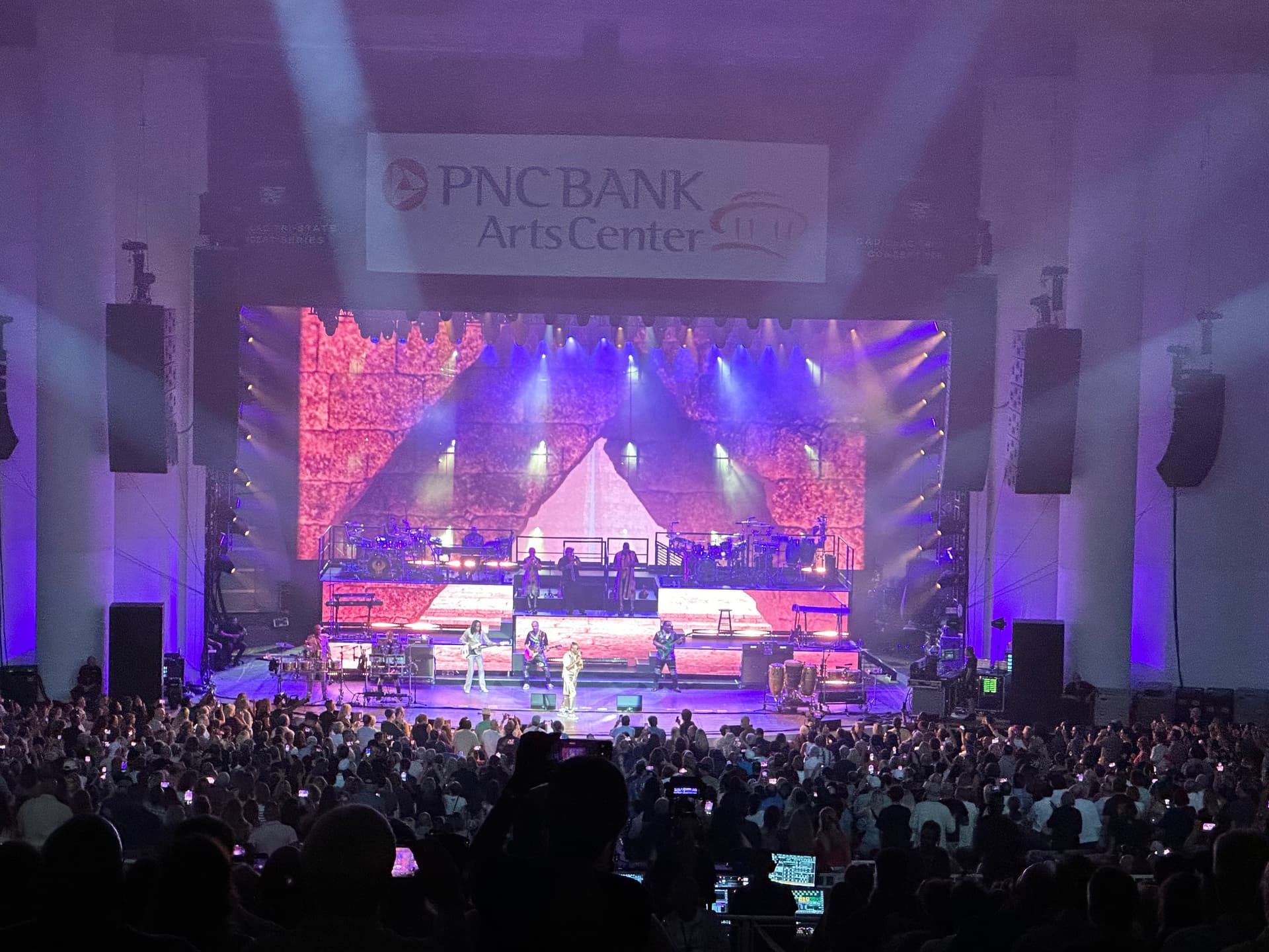 Philip Bailey of Earth, Wind and Fire at PNC Bank Arts Center, 2024