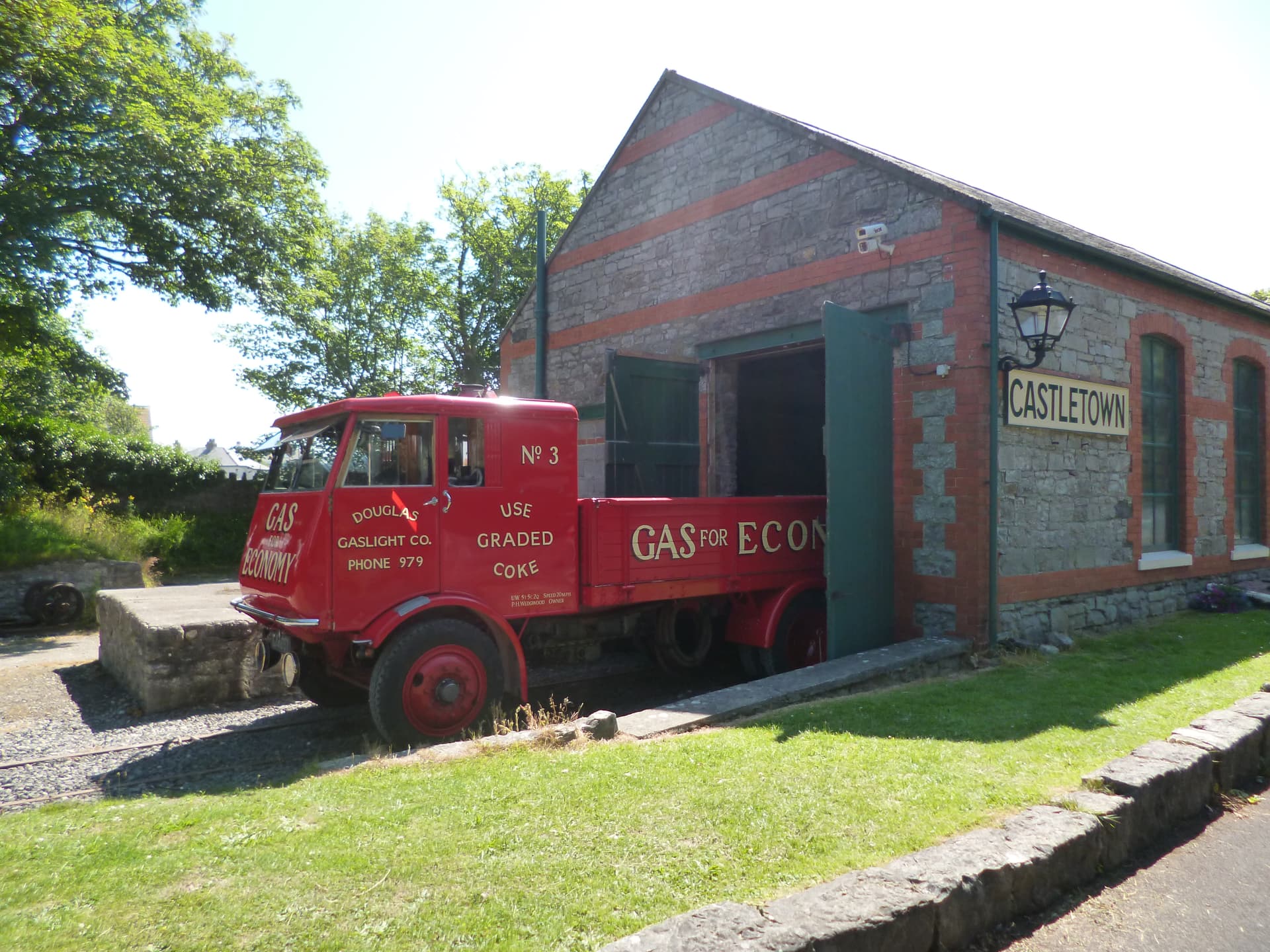 Castletown Goods Shed & Wagon