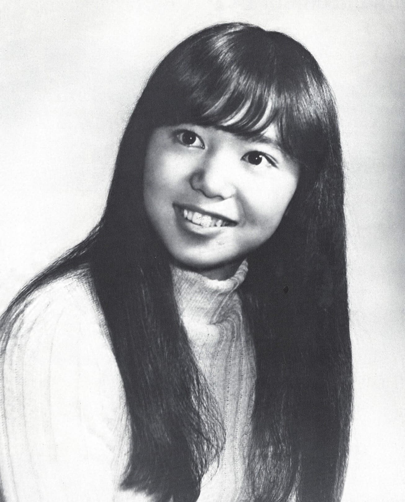 Mariya Takeuchi yearbook photo, 1972