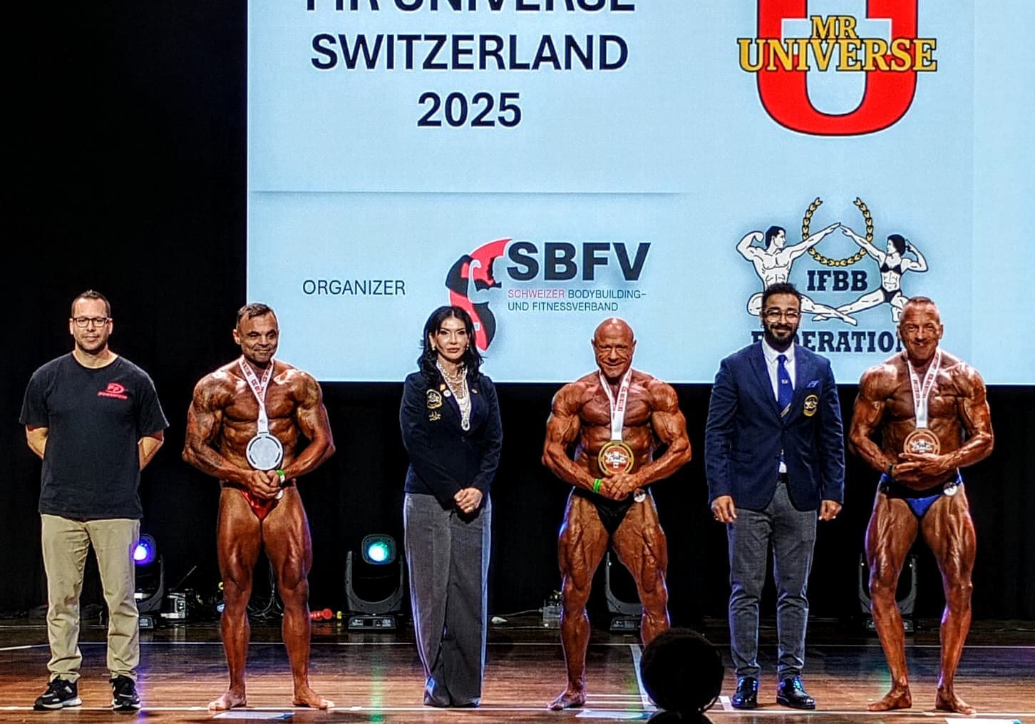 IFBB contest, Zurich