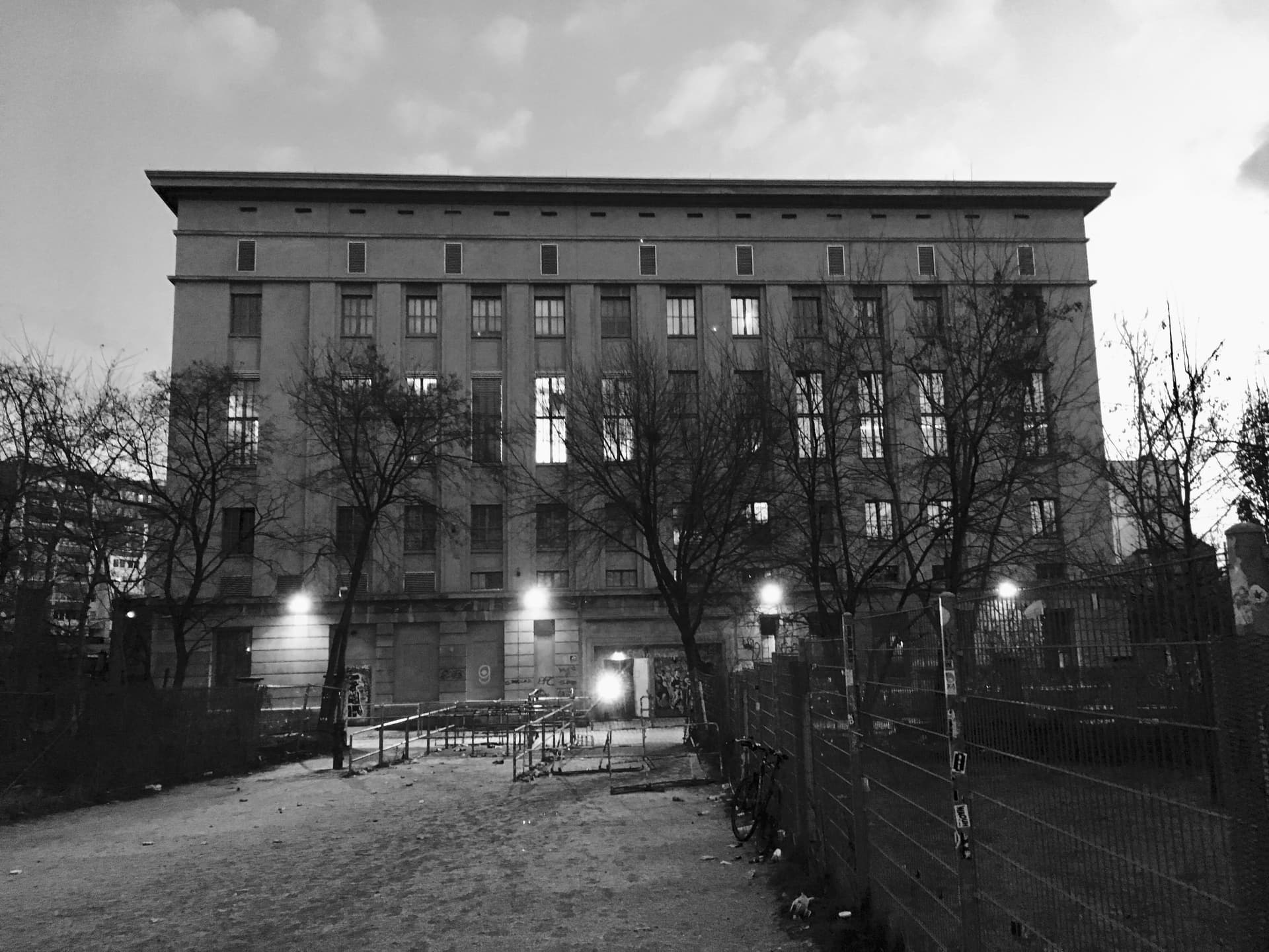 Berghain Berlin Winter Lights