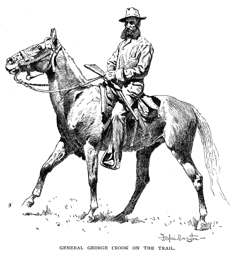 General George Crook on the Trail