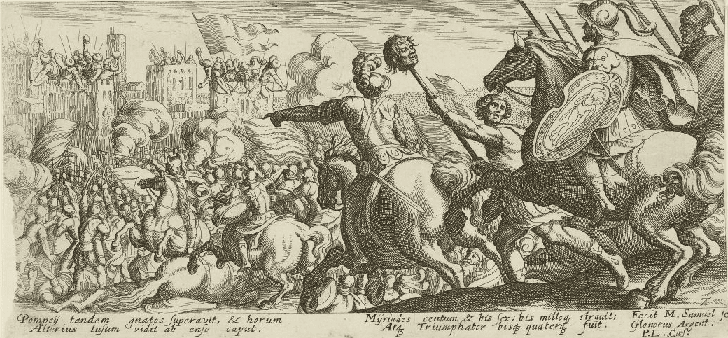 Battle of Munda (M. Merian)