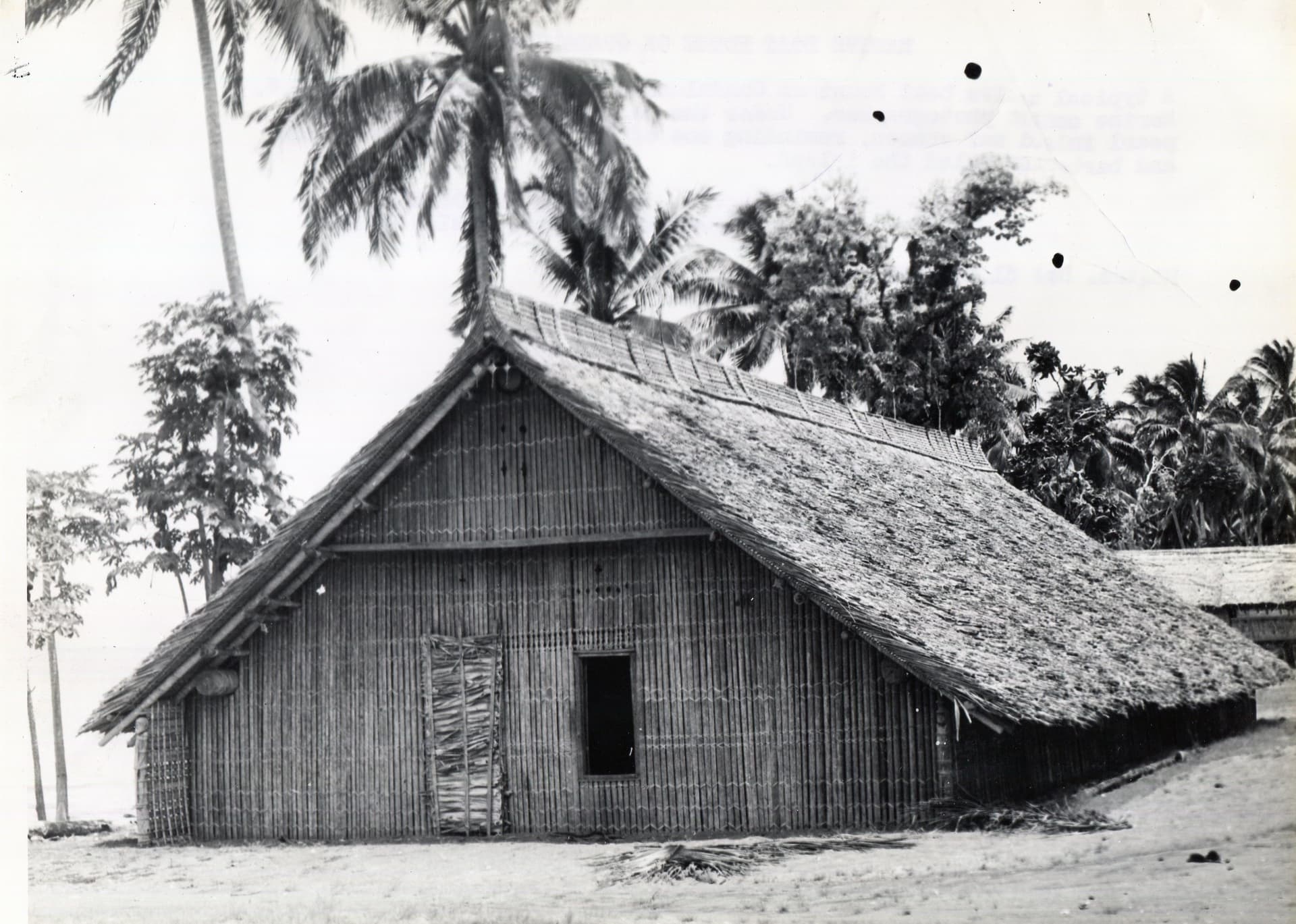 Guadalcanal Boat House, circa 1942