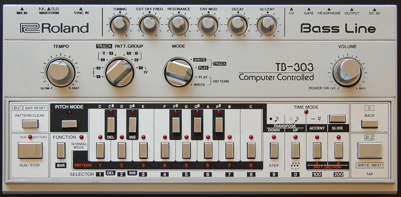 The Roland TB-303 - the acid machine