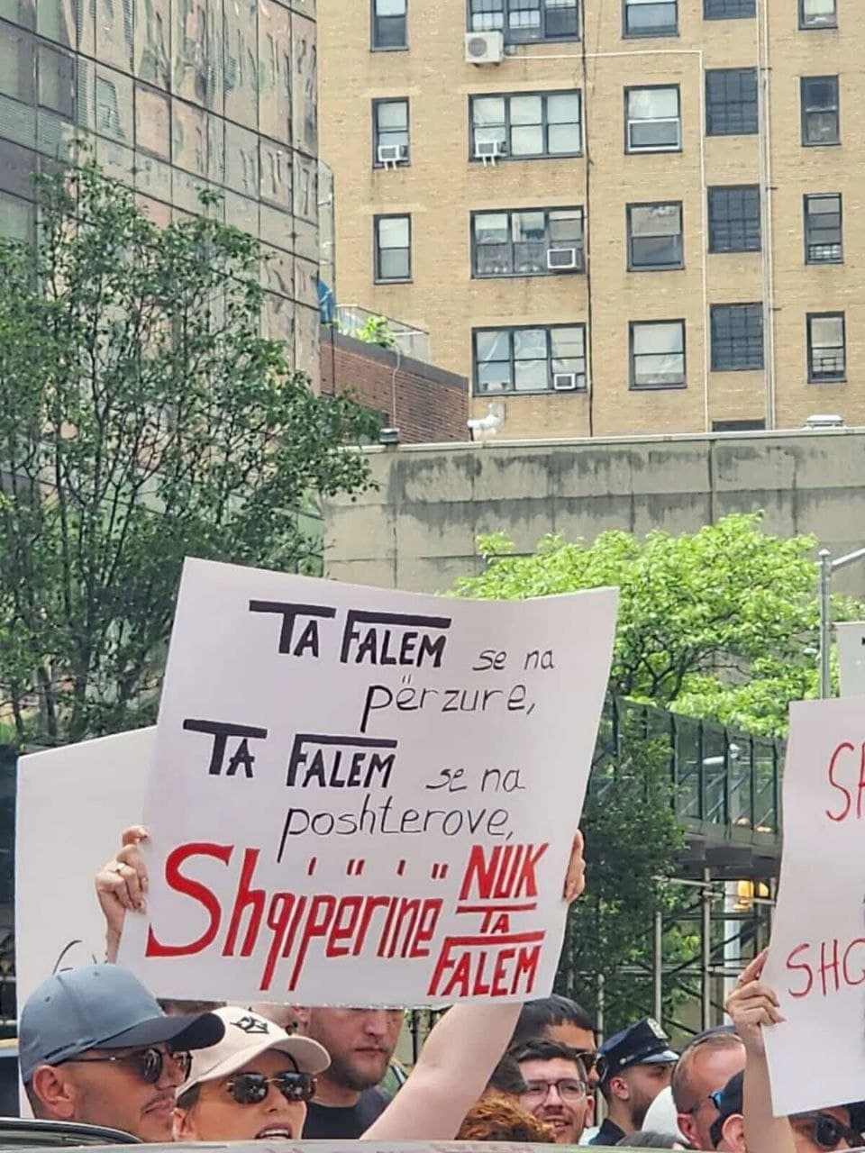 The city that never sleeps spoke Albanian today. 🇦🇱🗽 (7 of 7)