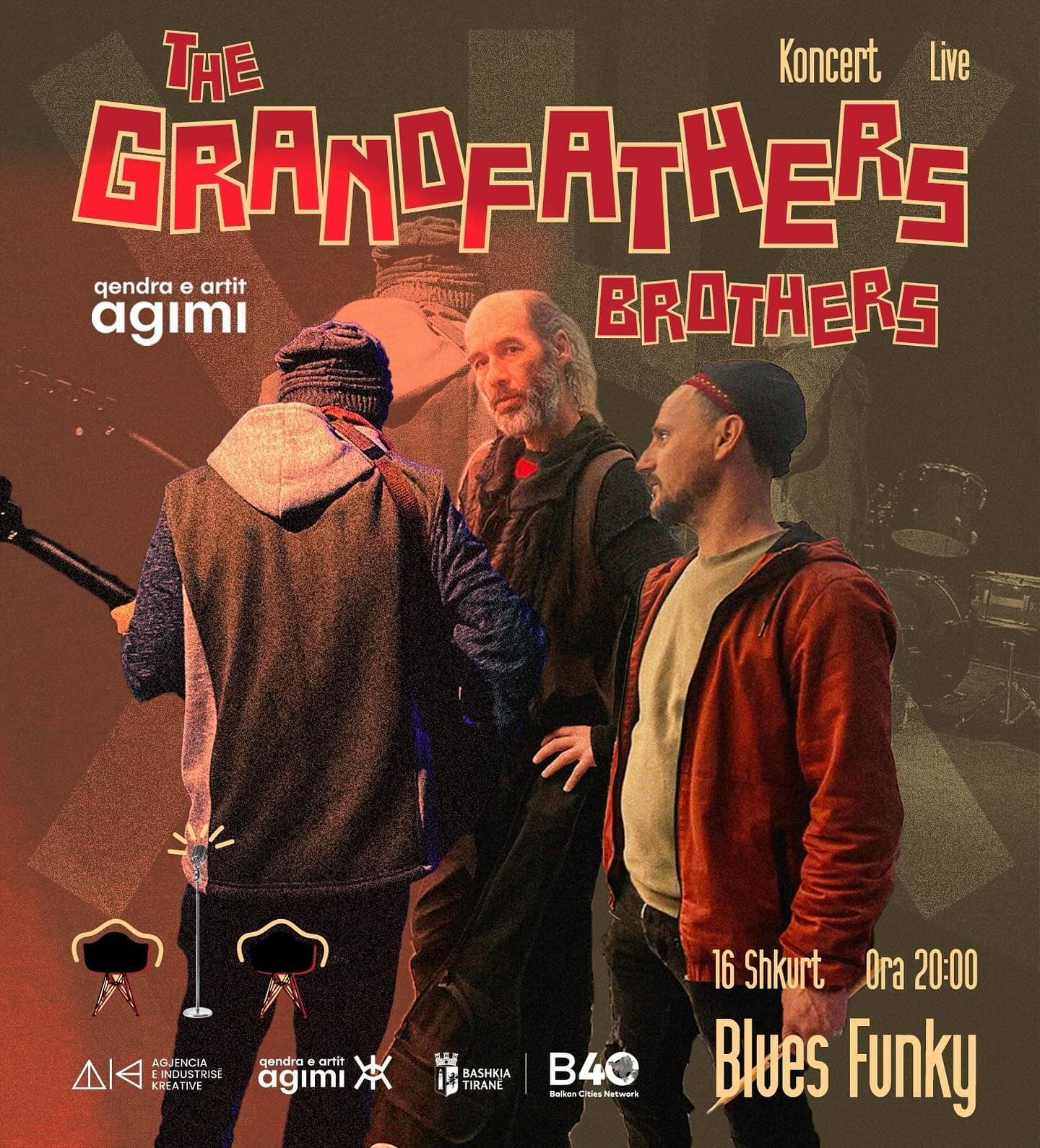 Qendra e Artit Agimi koncert Live Blues &
