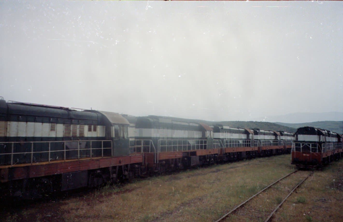 Diesel locomotives at Pogradec