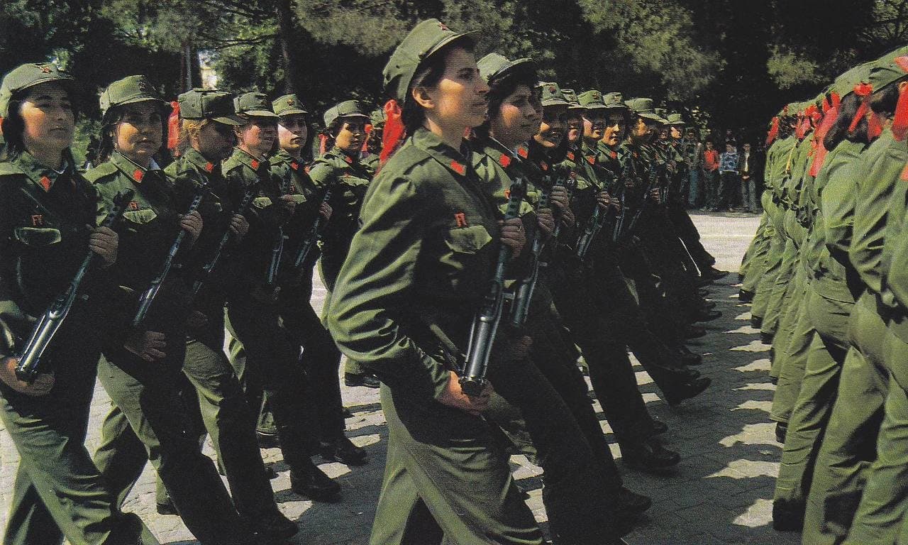 Military parade of the People's Army