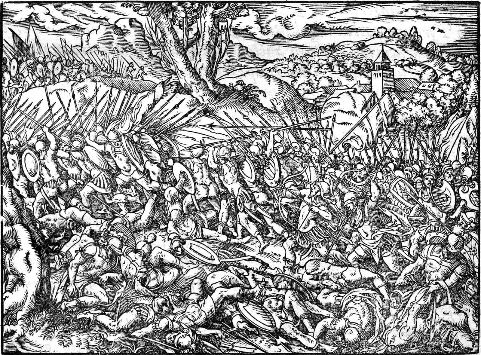 The battle of Ohrid