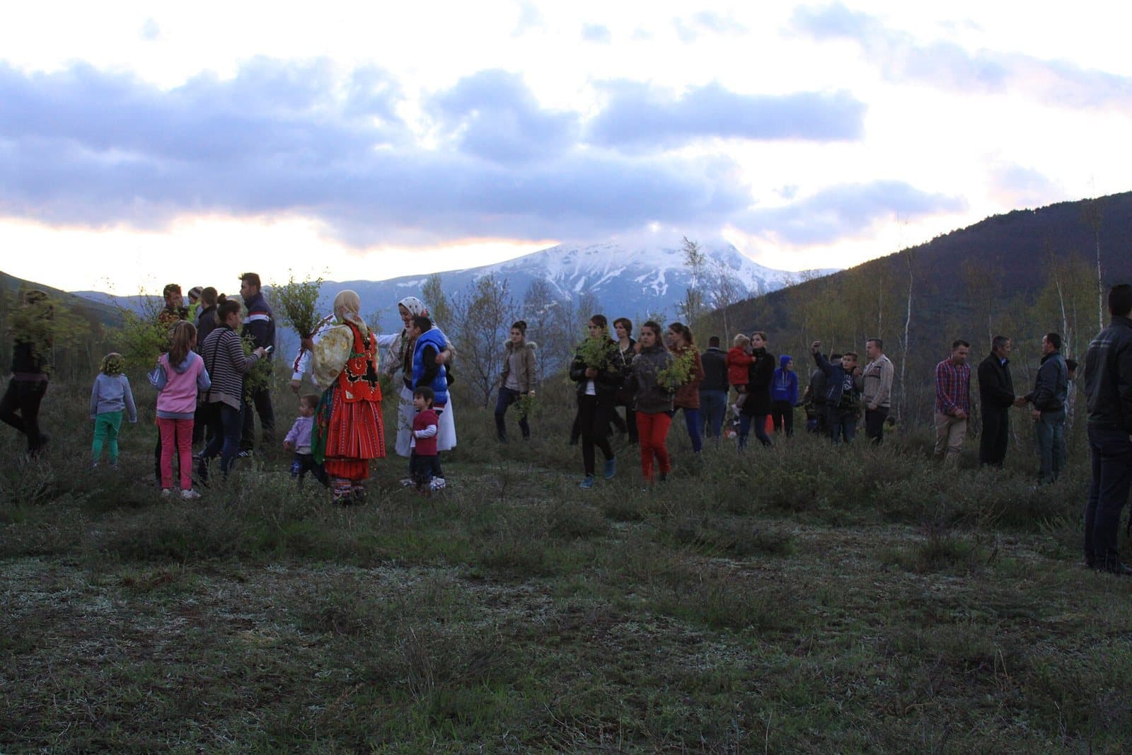Shëngjergj day gathering at Novosej