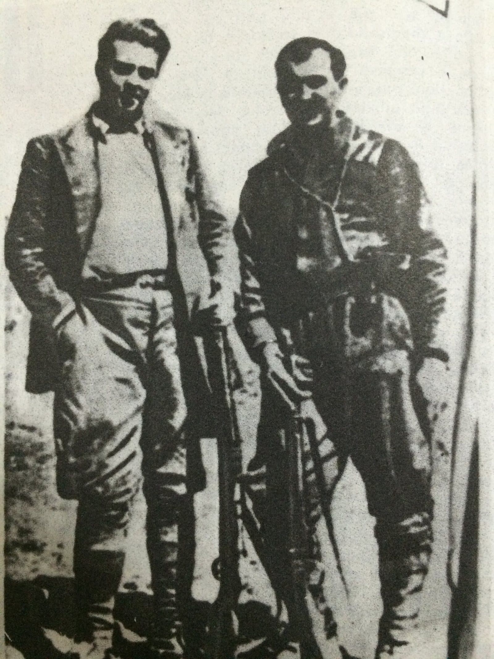 Enver Hoxha and Vasil Shanto