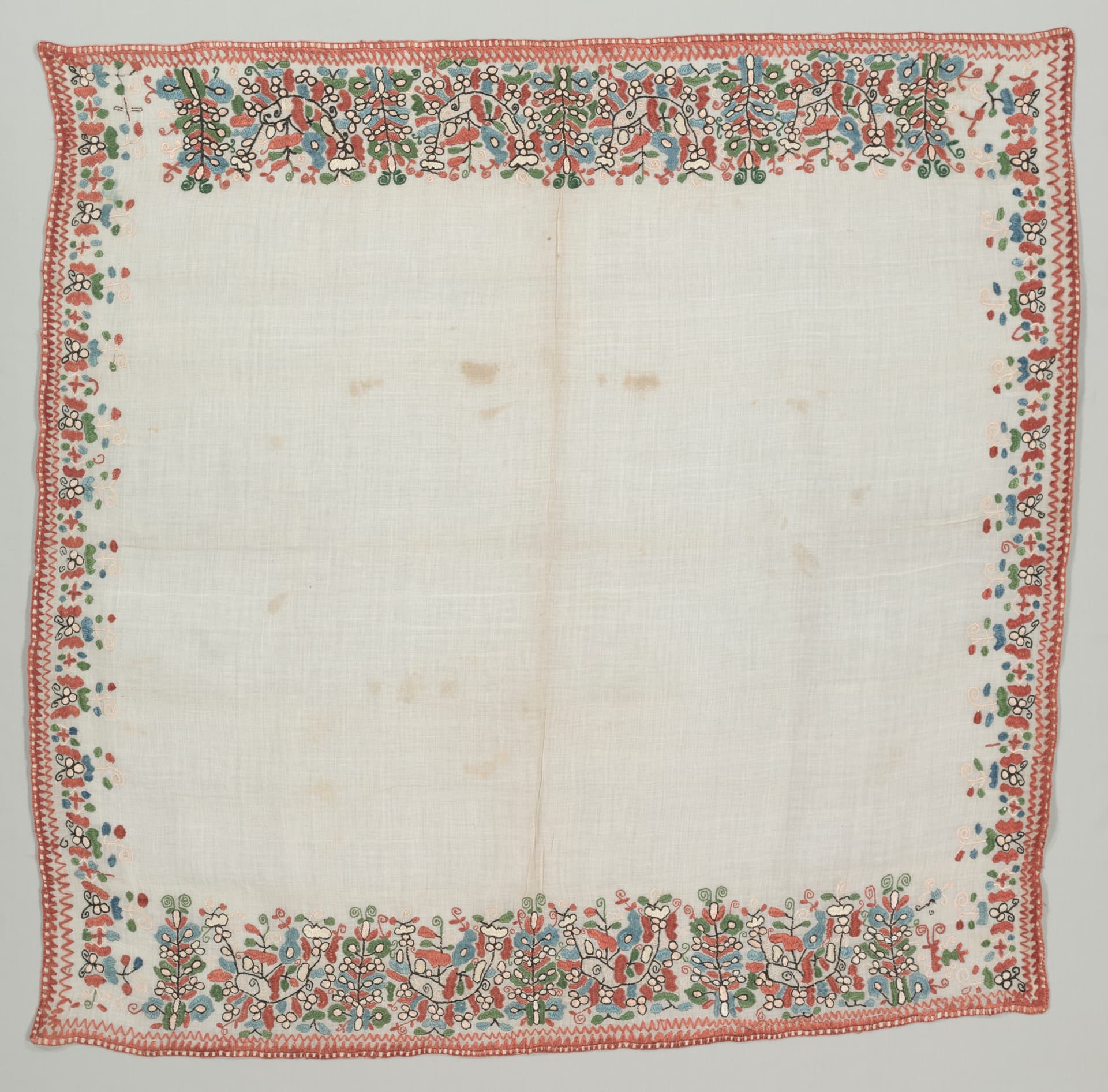 Cleveland Museum of Art - Albanian embroidered headcloth, 19th century