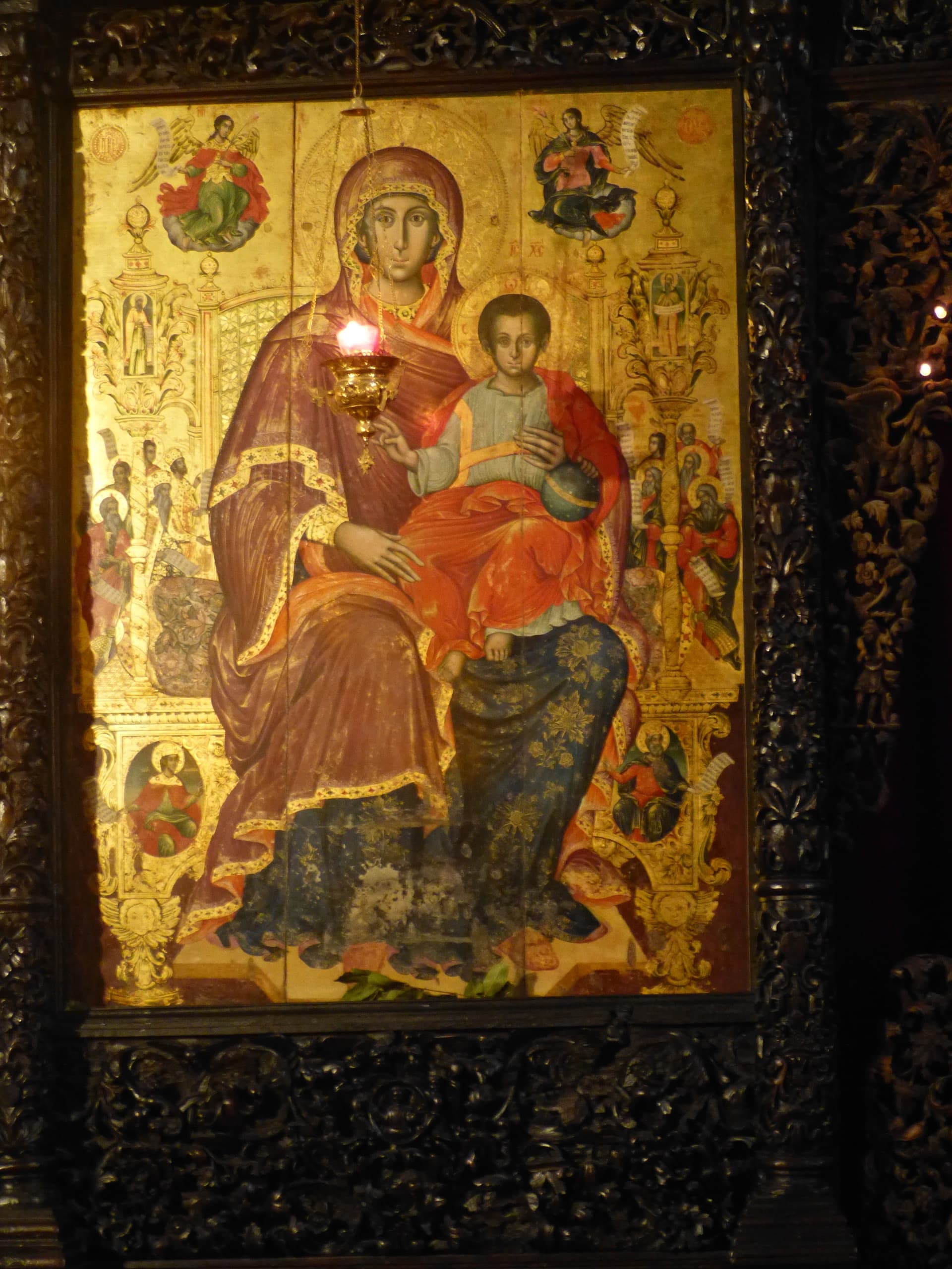 Iconostasis, National Museum of Medieval Art - Hodegetria (18th c.)