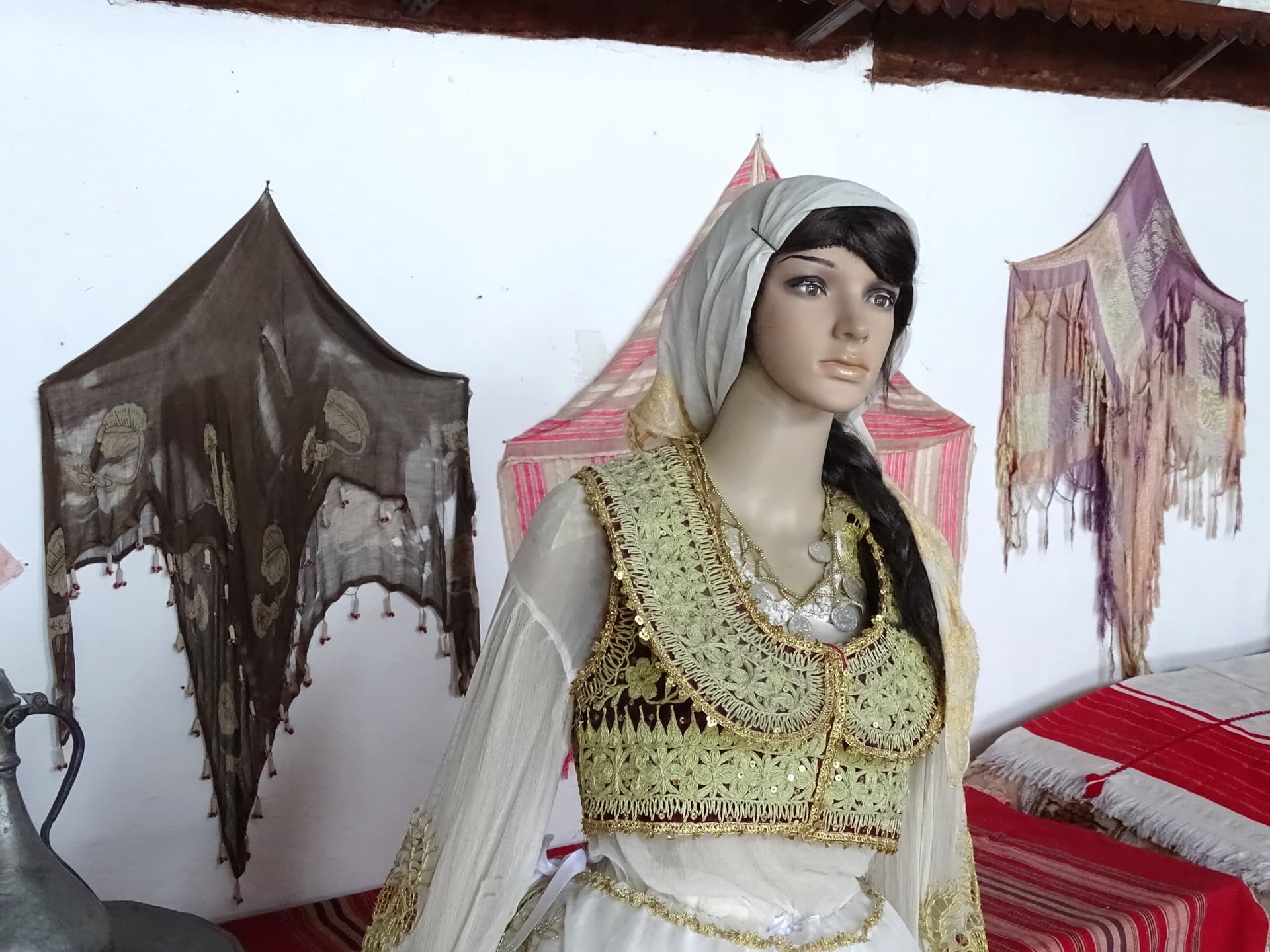 Mannequin display of traditional dress, Kruja Ethnographic Museum