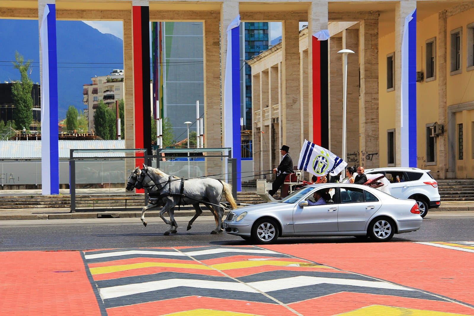 A wedding in Tirana