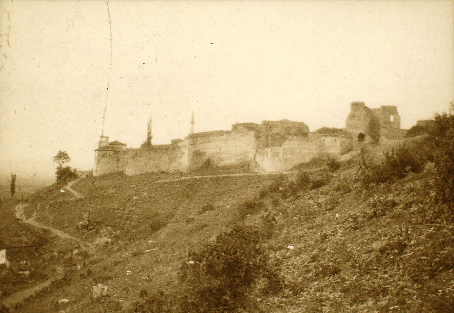 The fortress of Prizren, 1905
