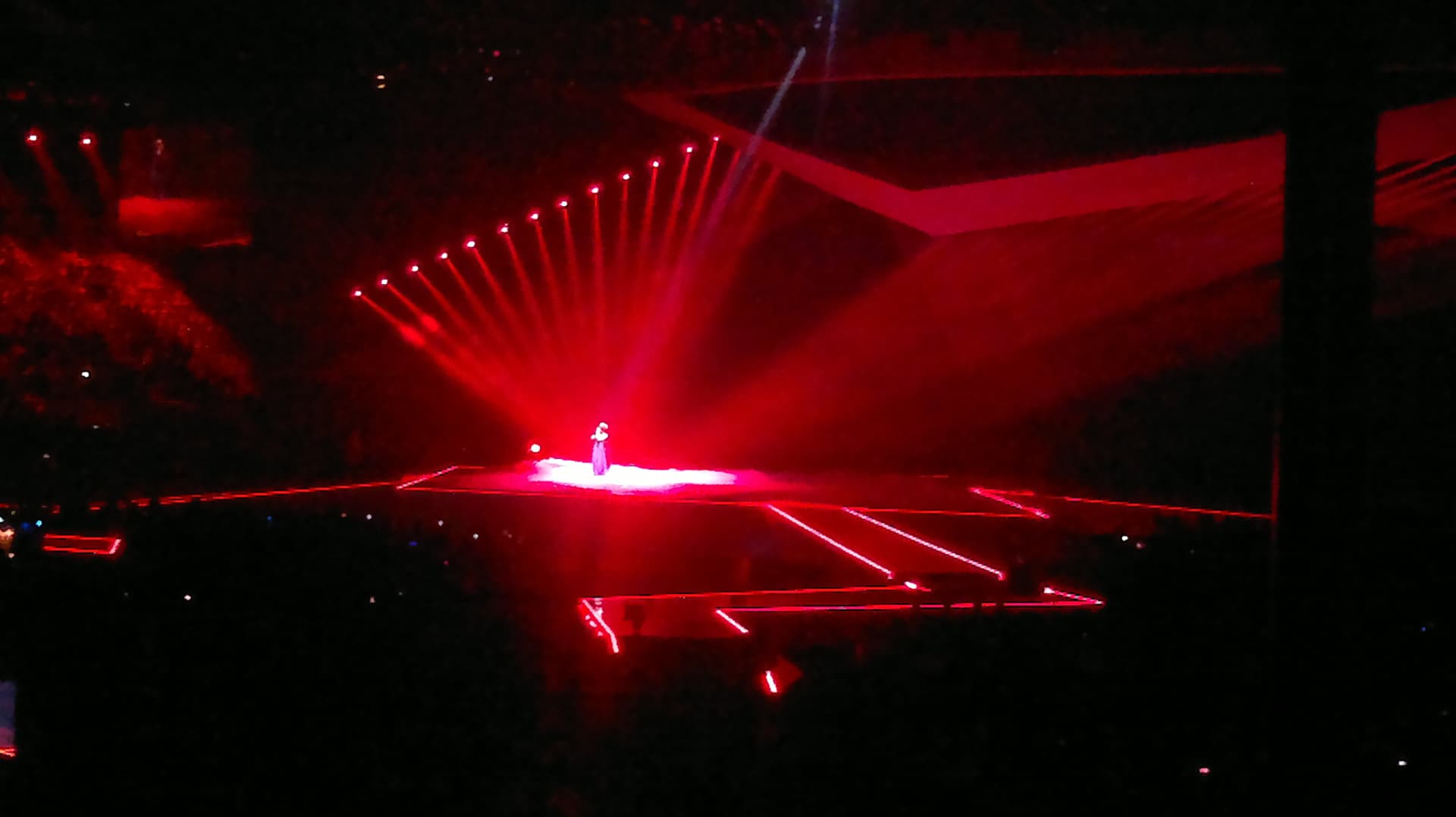 Rona Nishliu at Eurovision 2012, Baku semi-final