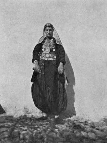 Catholic woman of Shkodra, unveiled for the camera
