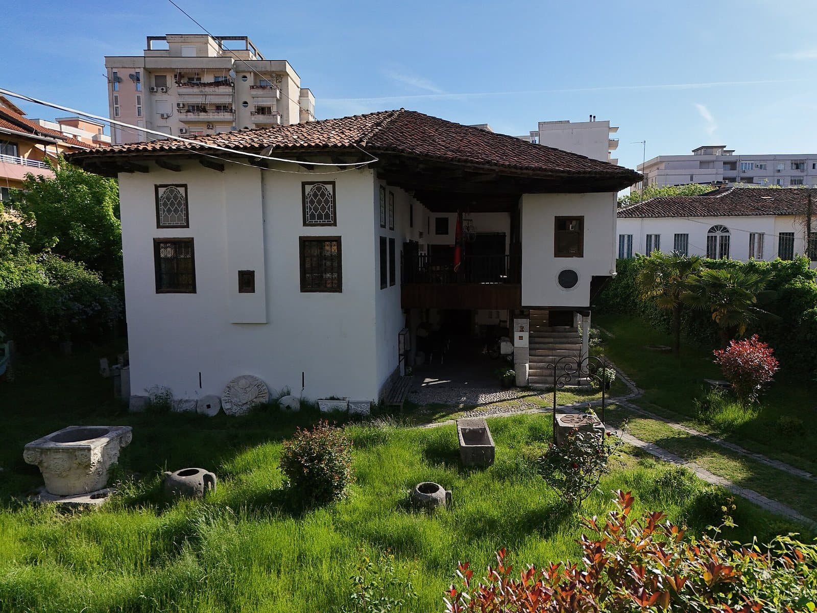 The Gjon Markagjoni tower, Shkoder