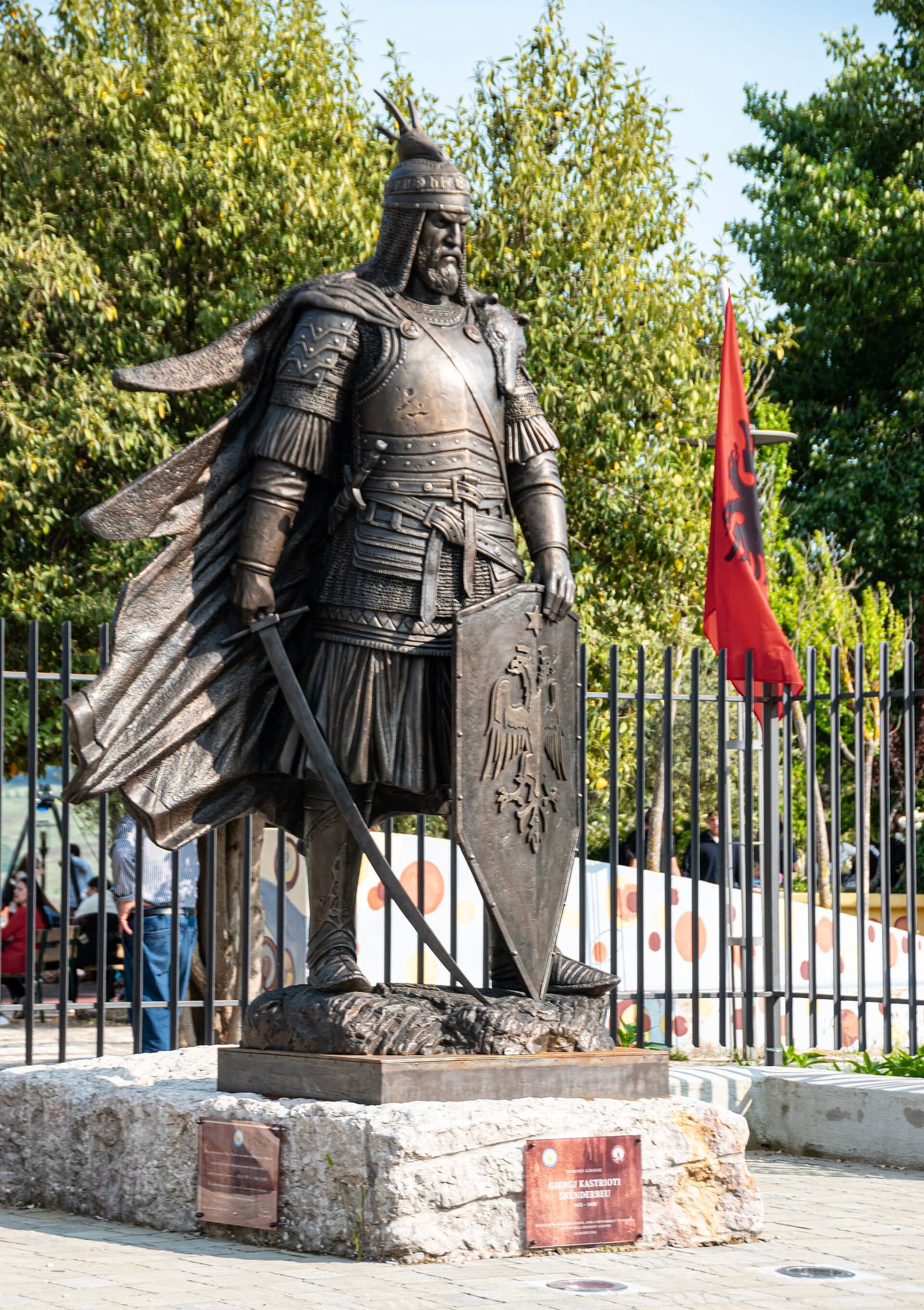 Skanderbeg in Piana degli Albanesi