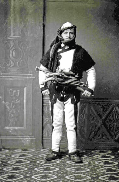 Theodor Ippen in northern Albanian costume