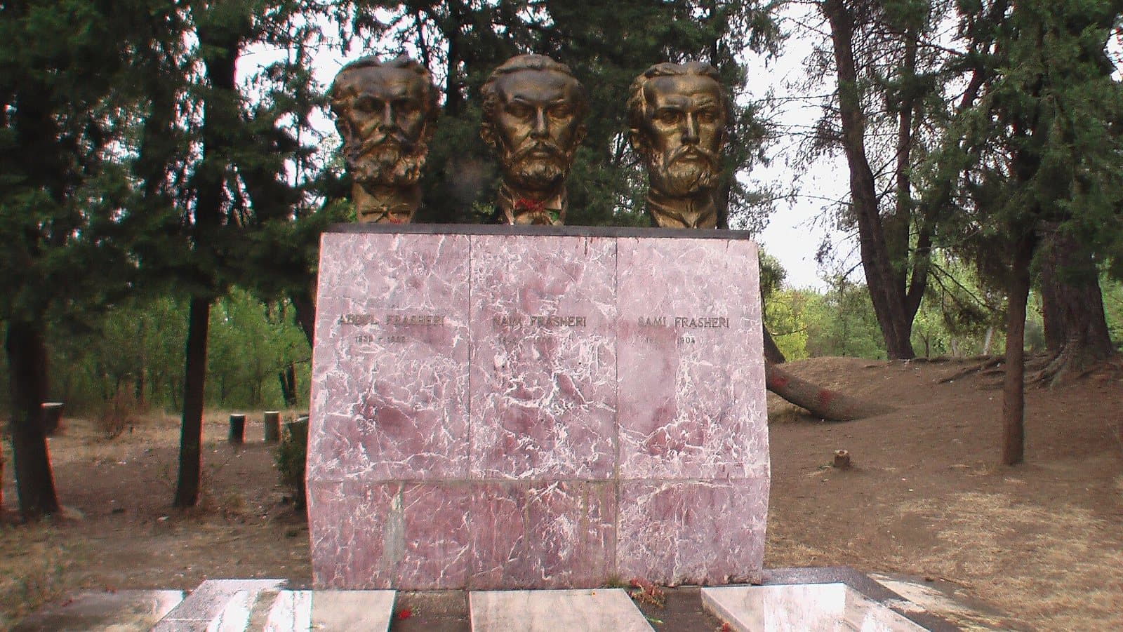Frasheri brothers monument, Tirana