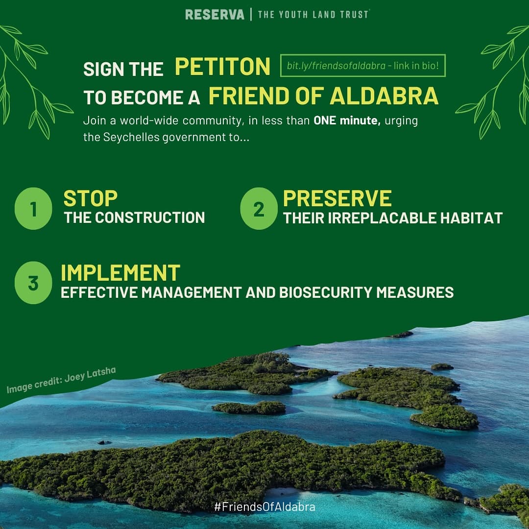 Protect the Aldabra Giant Tortoise! (3/3)