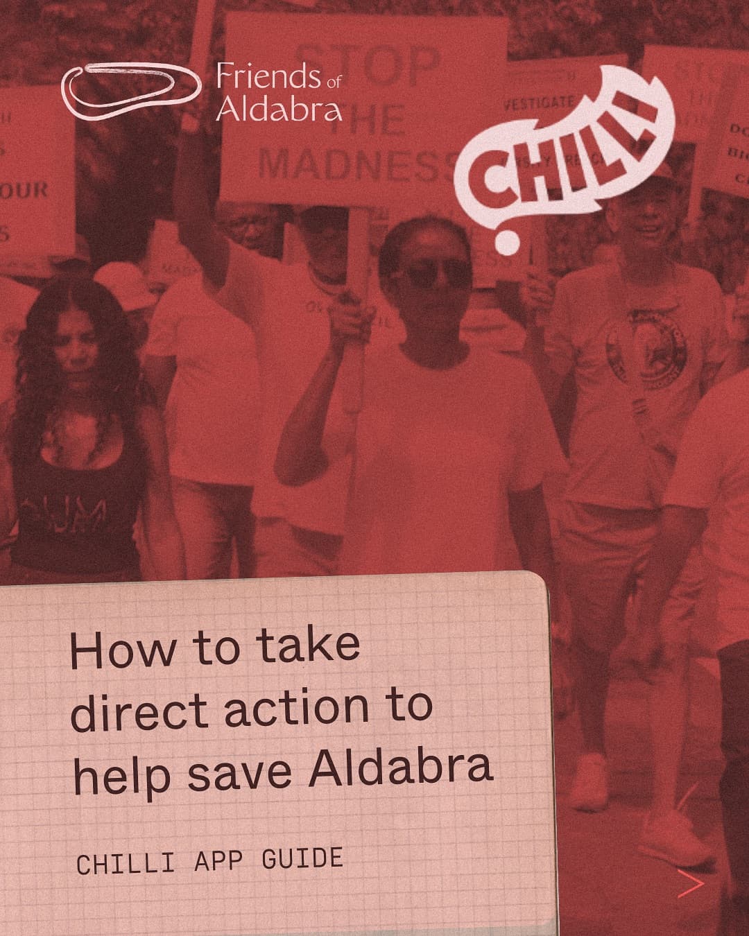 Take Direct Action for Aldabra in Seconds! (1/4)