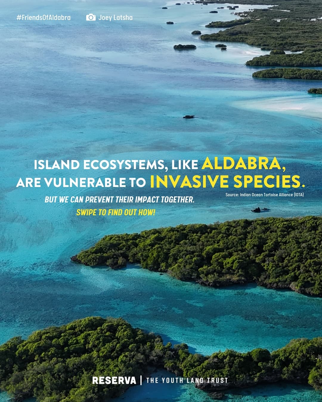 Aldabra atoll is under threat, and urgently needs YOUR help Aldabra, one of our last… (1/6)