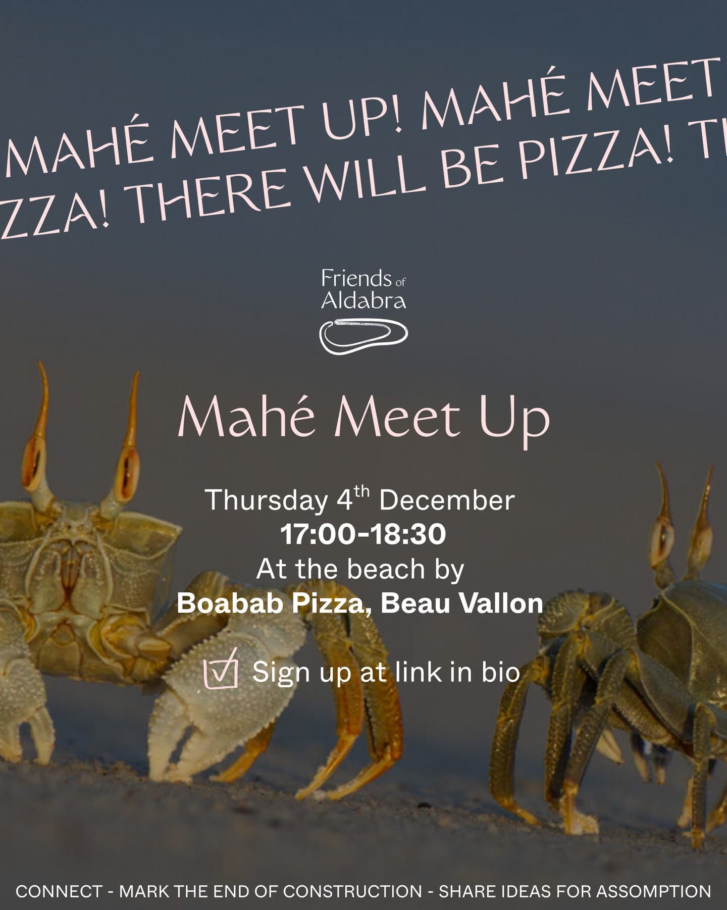 You’re invited you join us this Thursday 4th December, 5pm-6:30pm on Mahé at Boabab… · Dec 2025