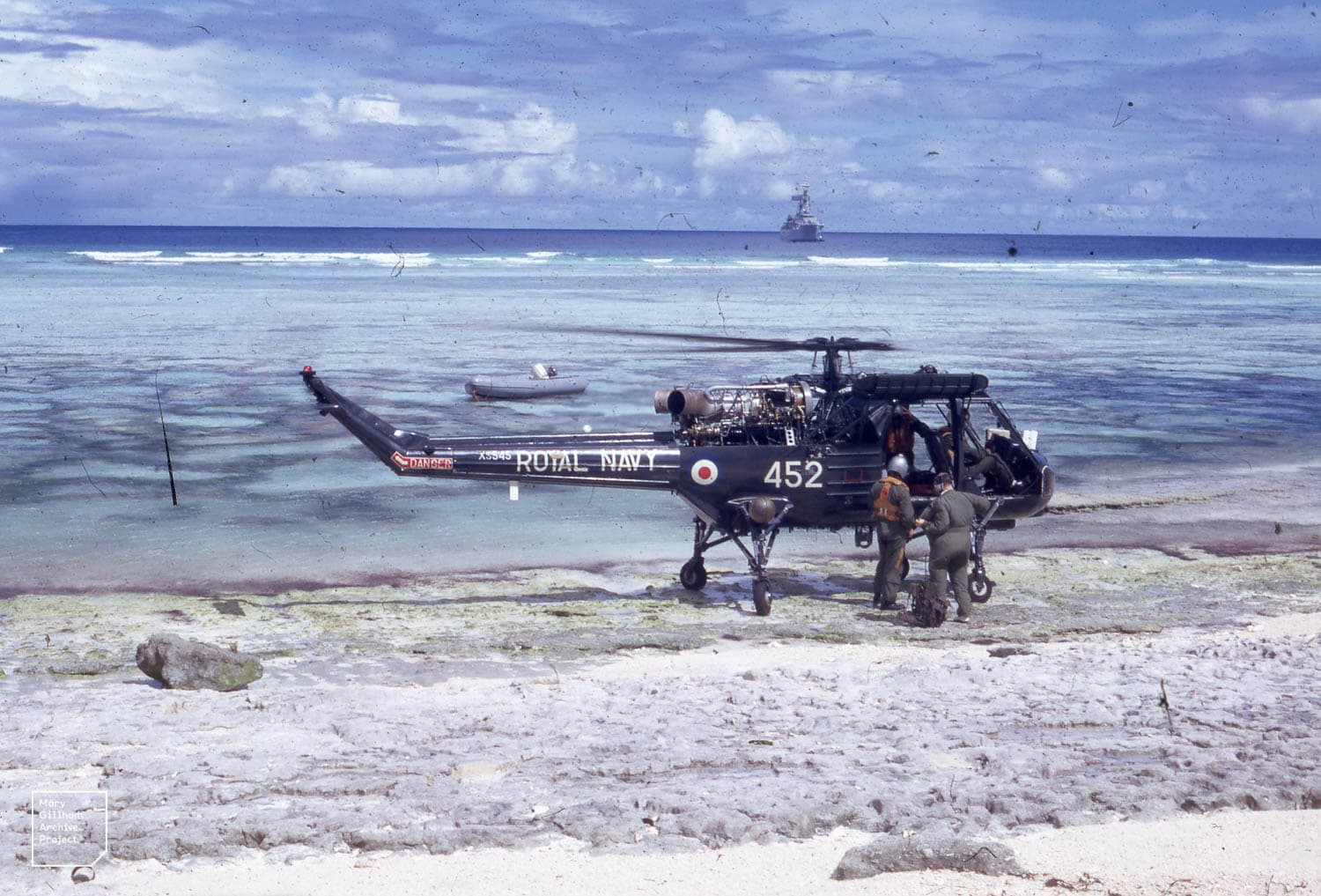 Two Scientists Fly In With the Military Survey