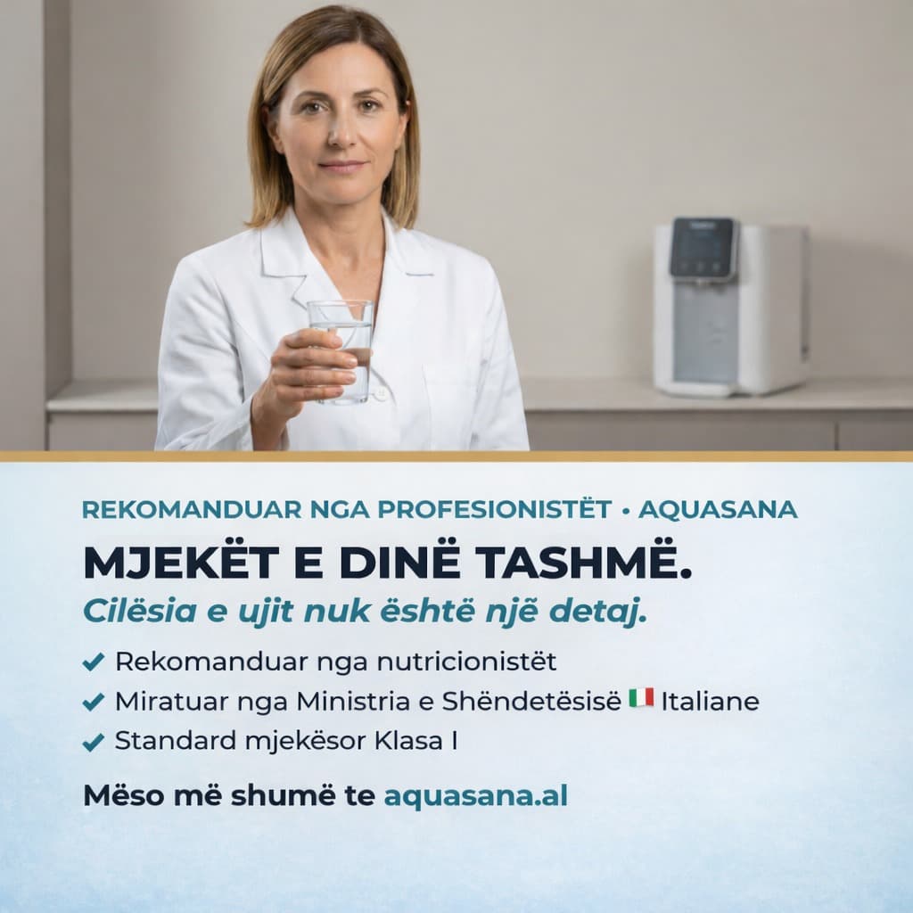 Uji që pini çdo ditë ka rëndësi më shumë se sa mendoni