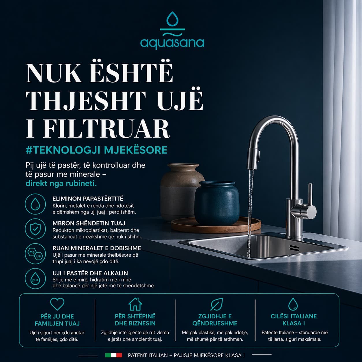 Uji që pini çdo ditë nuk duhet të jetë thjesht i filtruar…