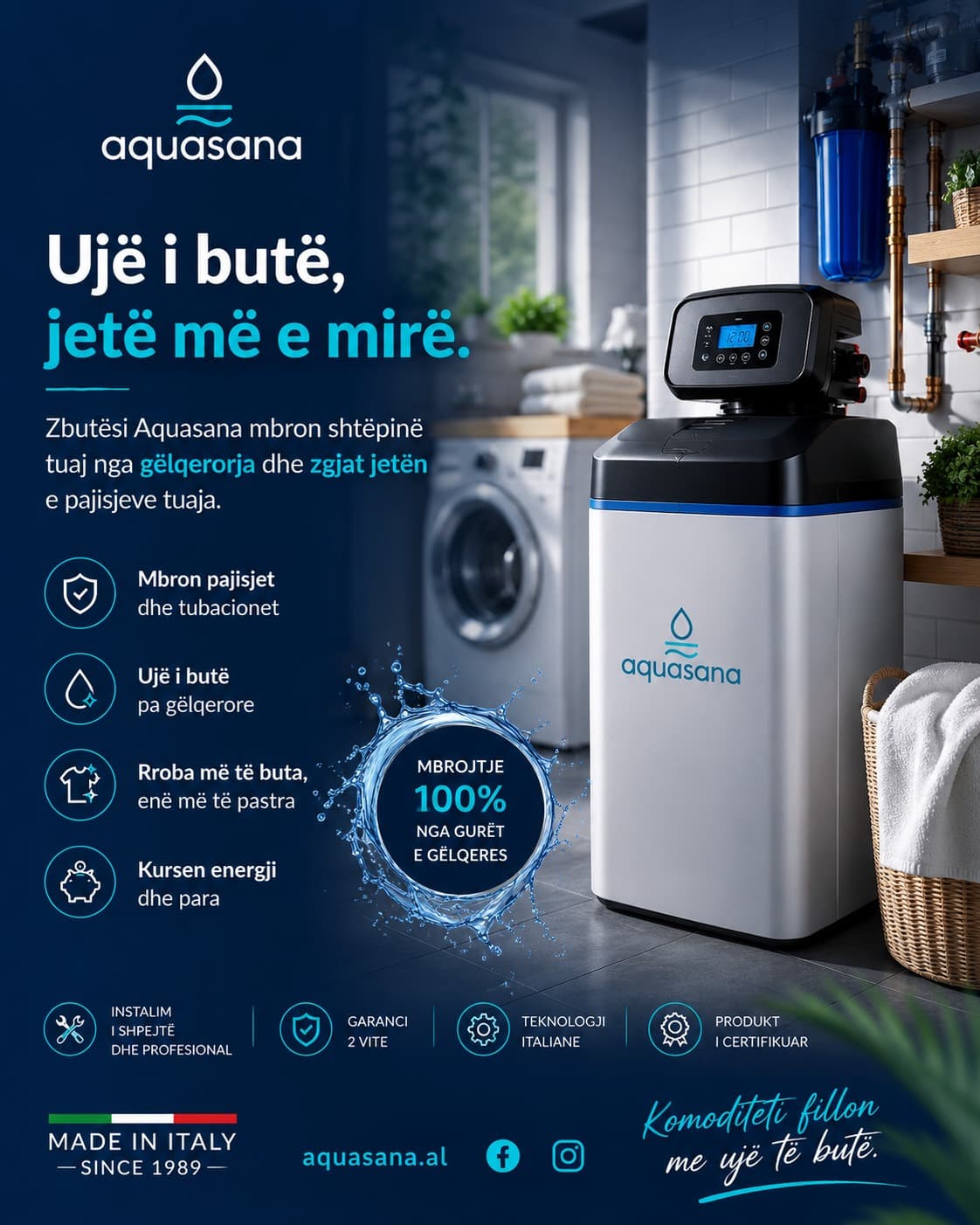 Ujë i butë, jetë më e mirë