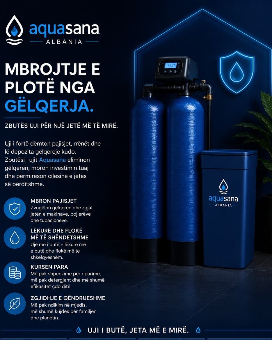 A po e dëmton uji i fortë shtëpinë tuaj pa e kuptuar