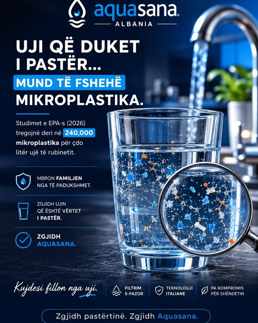 A duket uji i pastër