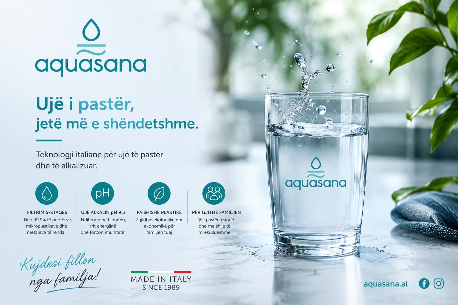 Uji që zgjidhni sot, ndikon në shëndetin tuaj nesër