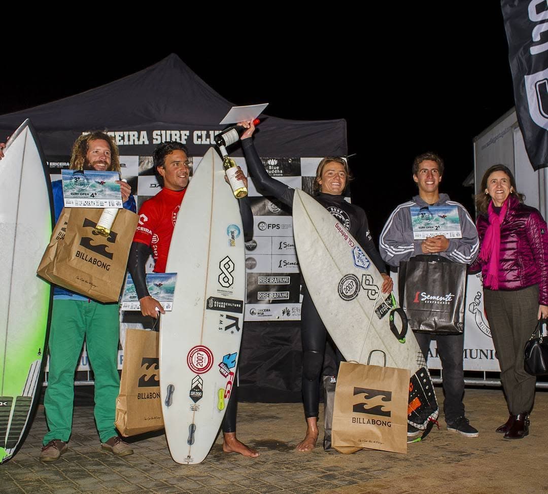 Finalistas Open - 3 Etapa do BILLABONG ERICEIRA 2017 - 1 Arran Strong, 2 Martim Magalhã…