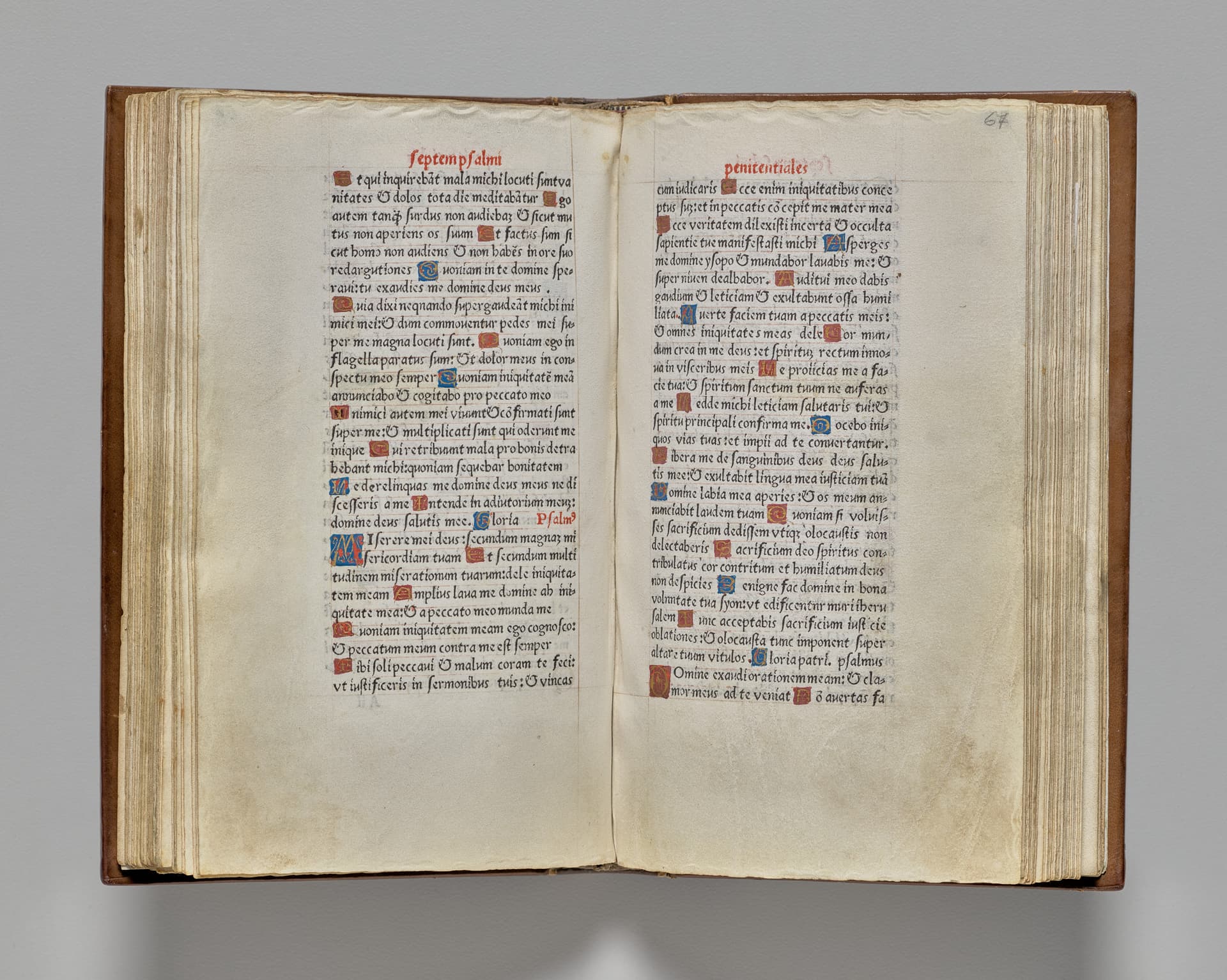 Printed Book of Hours (Use of Rome): fol. 66v, Text