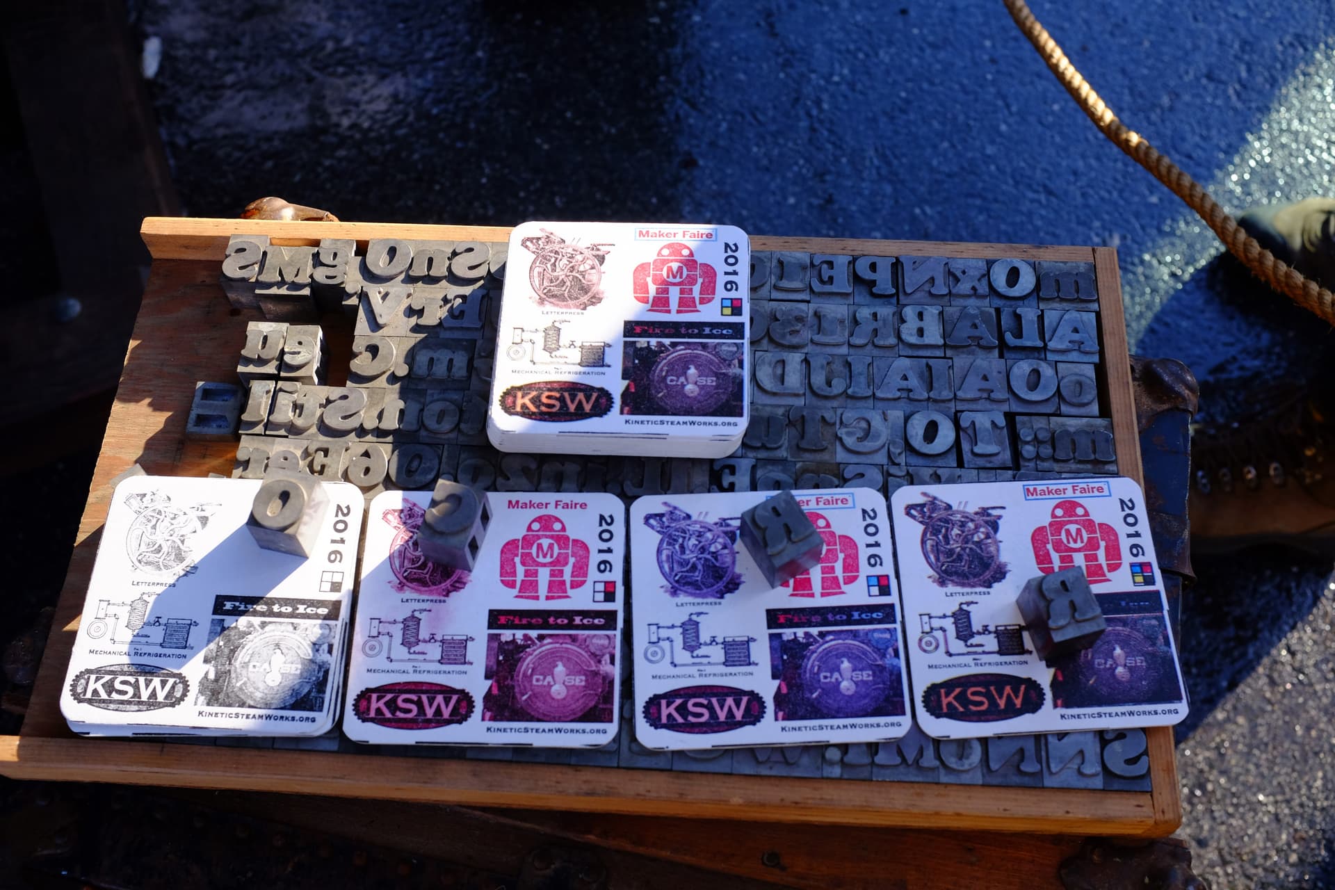 Steam-Powered 4-Color Letterpress, view 2