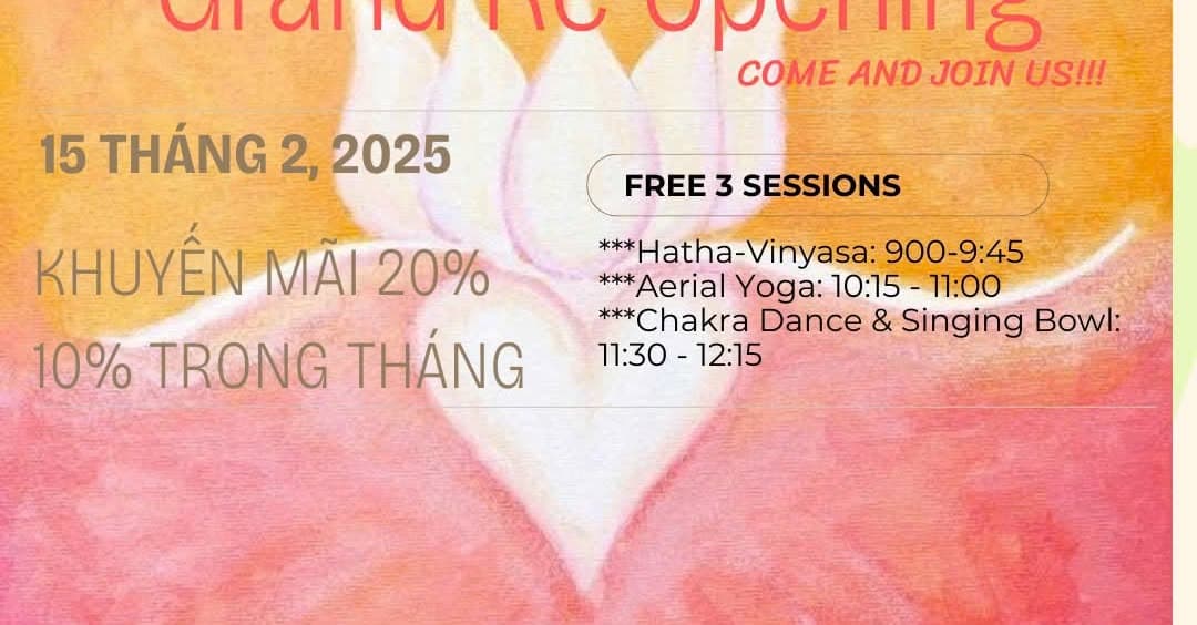 It's amazing to welcome back our friend Spanda Yoga back in Danang. (1 of 2)