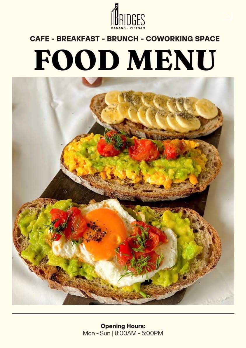 BRUNCH MENU AT BRIDGES (1 of 10)