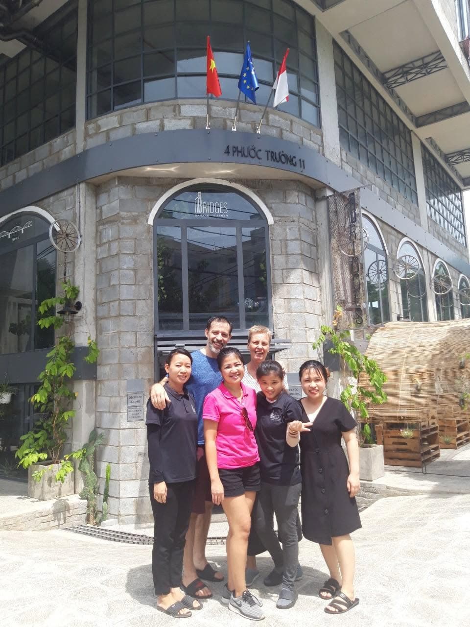 After 214! days at Bridges DaNang one of our dearest guests, Ben and L (1 of 2)