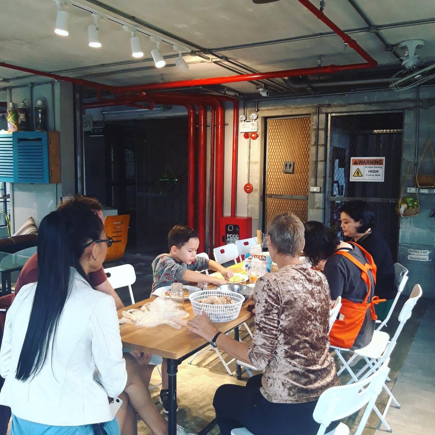 Thank you everyone for coming to our Christmas cookies baking event to (3 of 5)