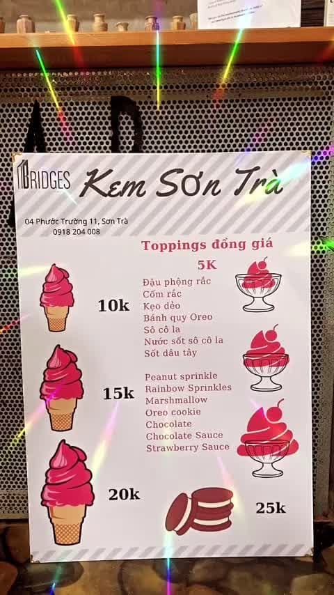 CHÚNG TÔI ĐÃ MỞ CỬA QUÁN KEM SƠN TRÀ