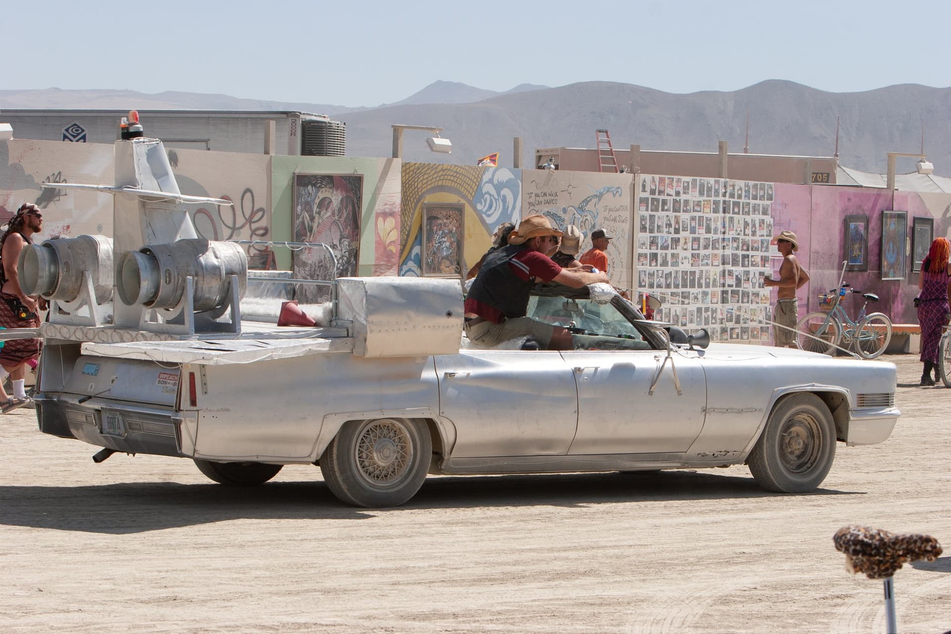 Playa portraits and art cars, 2005 · 8/20